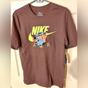 Nike Air The Swoosh Is Out There Men’s T-Shirt Alien Skateboard Breakdance NWT
